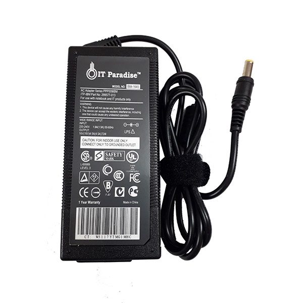 72W IBM Laptop Charger 5.5mm X 2.5mm