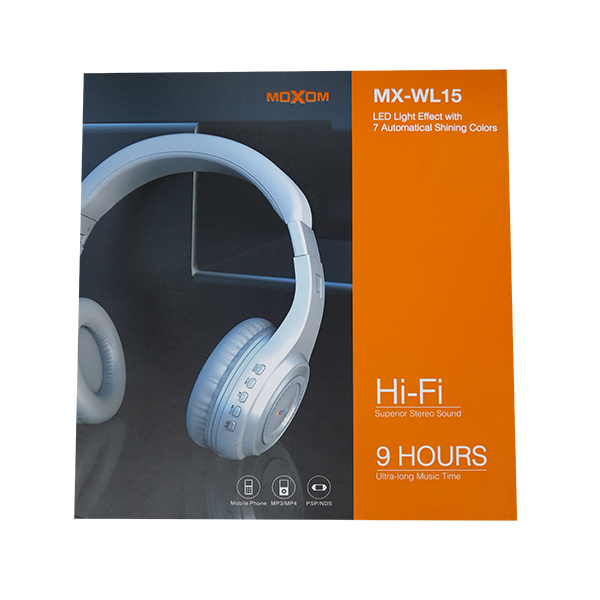 MOXOM MX WL15 Wireless Headphones Hi-Fi